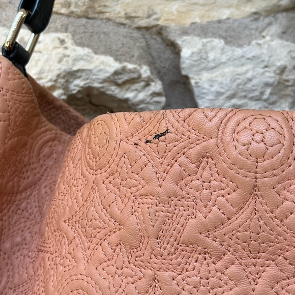 Louis Vuitton Antheia Hobo Rose Dust Authentic Handbag - Picture 12 of 16